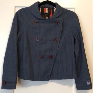 Marc by Marc Jacobs Cropped Peacoat Size Small